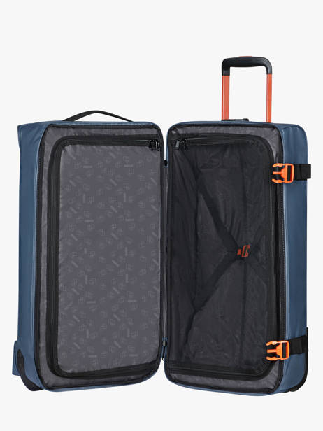 Reistas Op Wieltjes Urban Track American tourister Blauw urban track MD1202 ander zicht 4